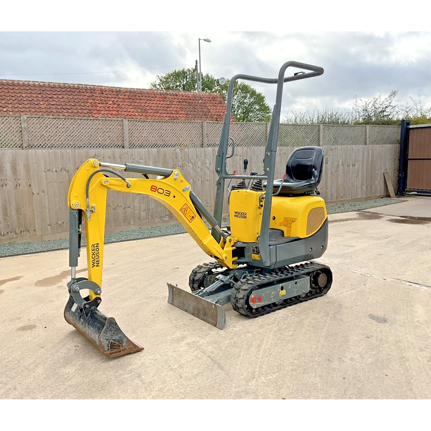 2022 WACKER NEUSON 803 1 TON MICRO MINI DIGGER